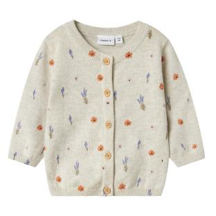Pull Beige à Fleurs Fille Name it Fohio pas cher