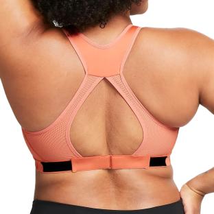 Brassière Orange Femme Nike Swsh vue 2