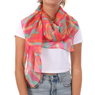 Foulard Rose/Orange Femme Kaporal Velle pas cher