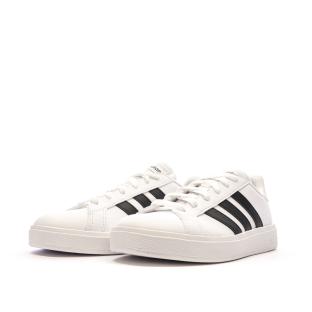 Baskets Blanches/Noires Femme Adidas Grand Court Base 2.0 vue 6