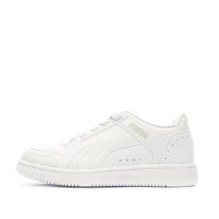 Baskets Blanches Garçon Puma Reb Joy pas cher