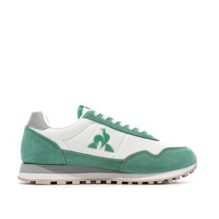 Baskets Blanches/Verte Femme Le Coq Sportif Astra_2 W Optical vue 0