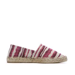 Espadrilles Beige/Violettes Femme Pare Gabia Aduna vue 0