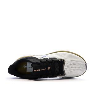 Chaussures de Running Blanc/Noir Homme Nike Air Zoom Structure 25 vue 4