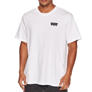 T-shirt Blanc Homme Levi's Relaxed pas cher