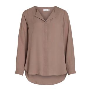 Blouse Marron Femme Vila Lucy pas cher