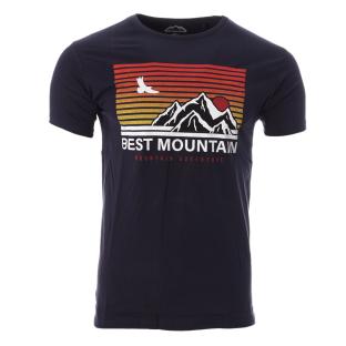 T-shirt Marine Homme Best Mountain 2006 pas cher