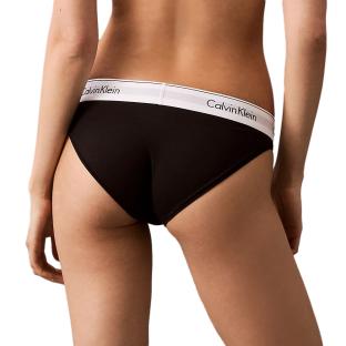 Culotte Noir Femme Calvin Klein Jeans Bikini vue 2