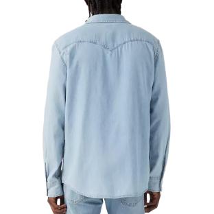 Chemise Bleu Clair Homme Levi's Classic Western vue 2