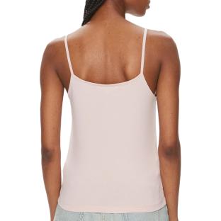Débardeur Rose Femme Calvin Klein Jeans Strappy vue 2