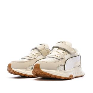 Puma Wild Beige/White Boys’ Trainers Photo of the Espace des Marques %store% store - view of %key%