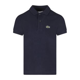 Polo Orange Marine Garçon Lacoste PJ2909 pas cher
