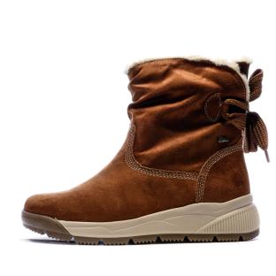 Bottines Camel Femme Relife Jaminlace pas cher