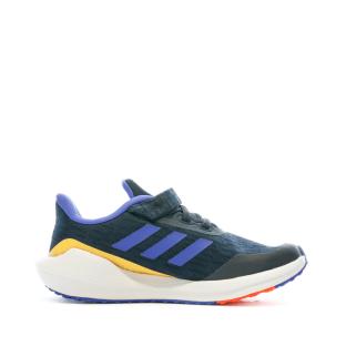 Chaussures de Running Noires Enfant Adidas q21 vue 2