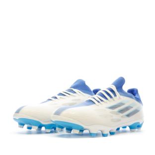 Chaussures de Football Blanche/Bleu Mixte Adidas X Speedflow.2 vue 6