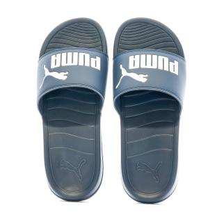 Claquettes Bleu Homme Puma Popcat 20 vue 3