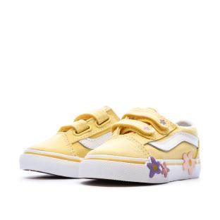 Baskets Jaune Garçon Vans Old Skool Glow Summer Nights vue 6