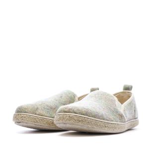 Espadrilles Vertes/Grises Fille Pare Gabia Andu vue 0