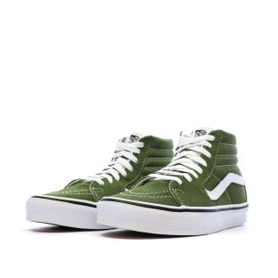 Baskets Verte Mixte Vans Sk8-hi Color Theory Pesto vue 6