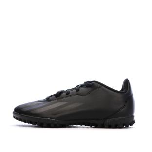 Chaussures de Foot Noires Junior Adidas X Crazyfast.4 TF vue 0