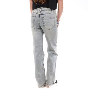 Jean Droit Gris Femme Jennyfer DRAIGE vue 0