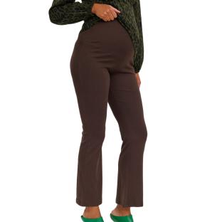 Pantalon Marron Femme Mamalicious Mila pas cher