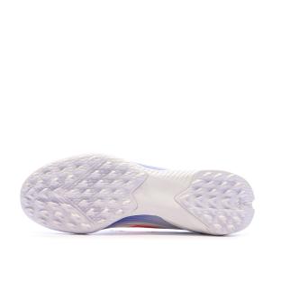 Chaussures de Foot Blanc/Bleu Mixte Adidas F50 League TF vue 0