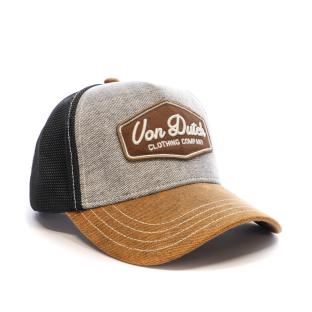 Casquette Marron/Noir Homme Von Dutch LEA01 vue 2
