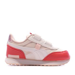 Baskets Rose fille Puma Rider vue 0