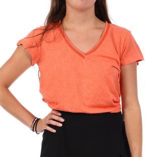 Camiseta de color coral para mujer de Freeman, talla Ribbon ver 0