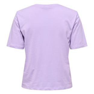 T-shirt Violet Femme JDY Rex vue 2