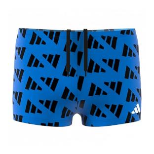 Short de bain Bleu Garçon Adidas Brd Gfx vue 0