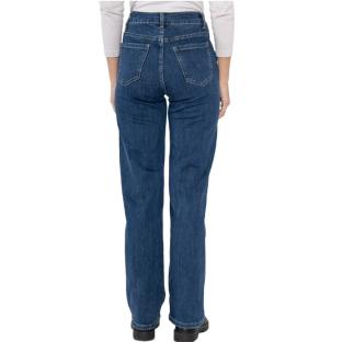 Jeans Bleu Femme My Tinas Jean Wide Leg Boutons vue 2