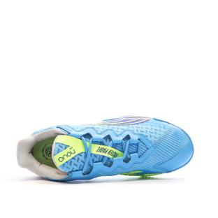 Chaussures de Padel Bleu Clair/Vert Homme Puma Nova Court vue 4