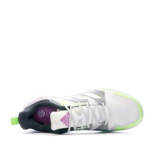 Chaussures de Tennis Blanc/Gris Homme Adidas Defiant Speed vue 4