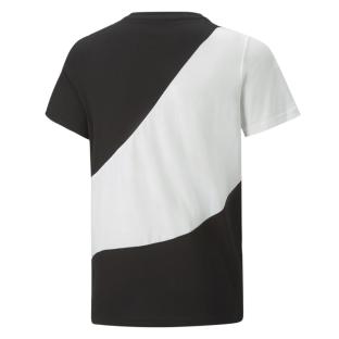 T-shirt Noir/Blanc Garçon Puma 674231-01 vue 2