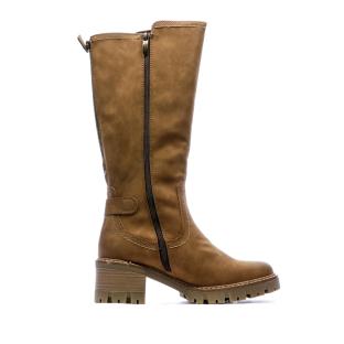 Bottes Marron Femme Relife Jirlotte vue 0