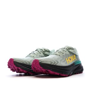 Chaussures de trail Kaki Femme Hoka Challenger 7 vue 6