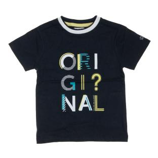 T-shirt Marine Garçon EOM Dixsou pas cher