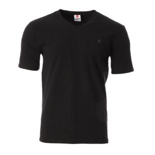 T-shirt Noir Homme Redskins Mint pas cher