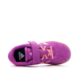 Baskets Violet Fille Adidas Court 3.0 vue 0