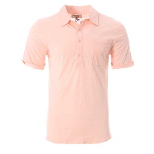 Polo Rose Homme American People Pat pas cher