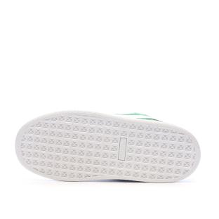 Baskets Verte Femme Puma Suede XL vue 5