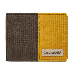 Portefeuille Kaki/Jaune Homme Quiksilver Cord pas cher