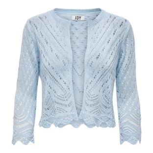 Cardigan Bleu Femme JDY Sun 3/4 Cropped vue 0