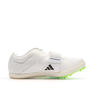 Chaussures d'Athlétisme Blanches Homme Adidas Jumpstar vue 2