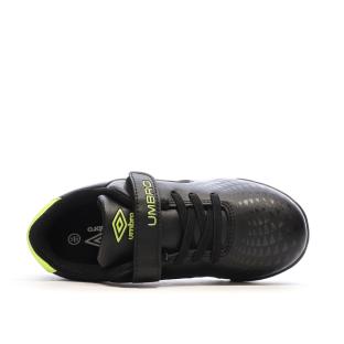 Baskets Noires/Jaune Garçon Umbro Omar vue 4
