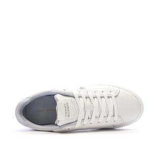 Baskets Blanches/Bleu Femme Tommy Hilfiger Sporty vue 4