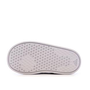 Baskets Noire/Marron Fille Adidas Breaknet vue 5