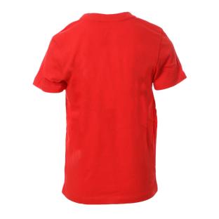 T-shirt Rouge Garçon Reebok Classic vue 2